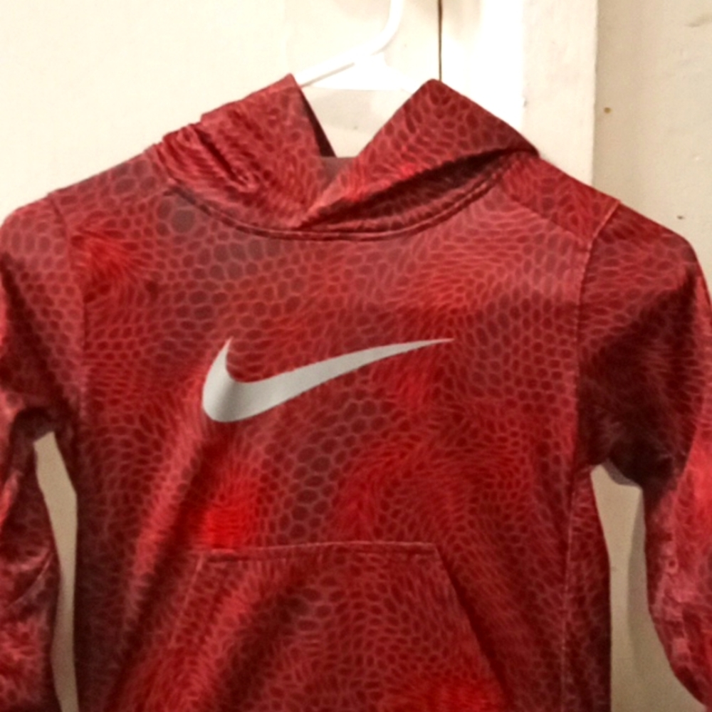 A Nike hoodie